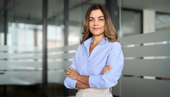 Confident,Smiling,Middle,Aged,Business,Woman,Attorney,,45,Years,Old